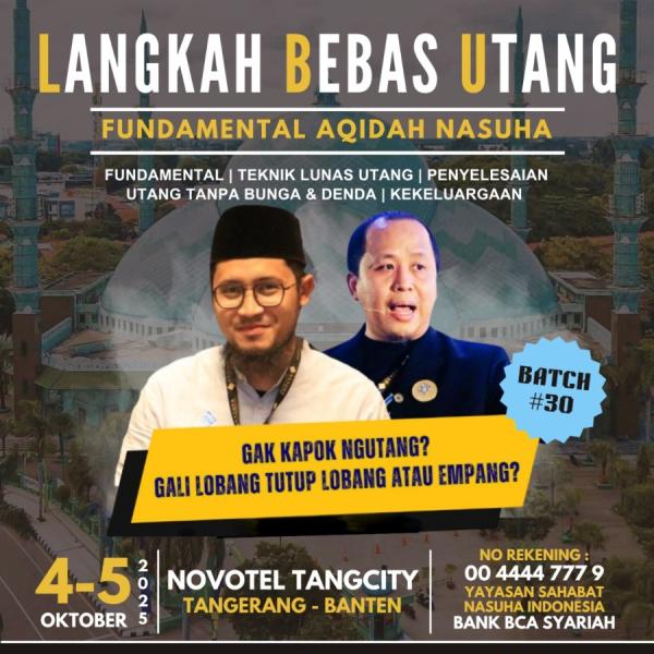 Langkah Bebas Utang (LBU) Tangerang, 4-5 Oktober 2025