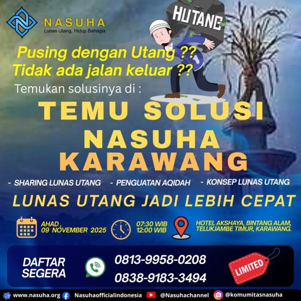 Temu Solusi Nasuha Karawang, 9 November 2025