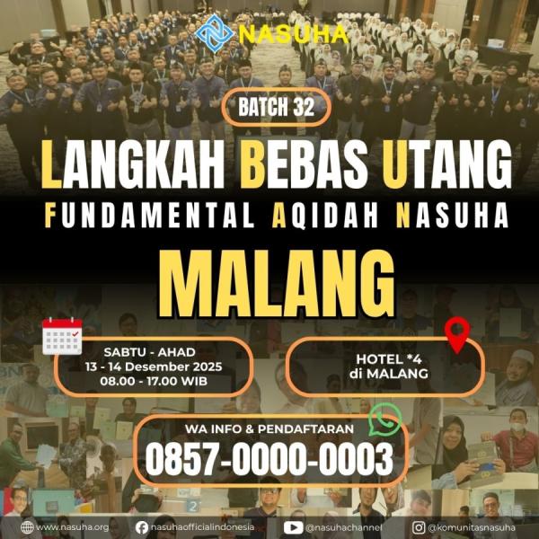 Langkah Bebas Utang (LBU) Malang, 13-14 Desember 2025