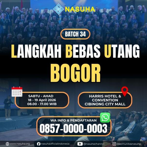 Langkah Bebas Utang (LBU) Bogor, 18-19 April 2026