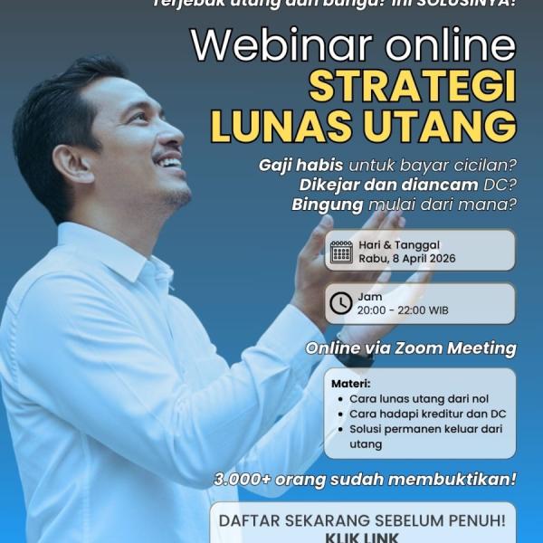 Webinar BANGKIT BERSAMA NASUHA. Rabu 8 April 2026