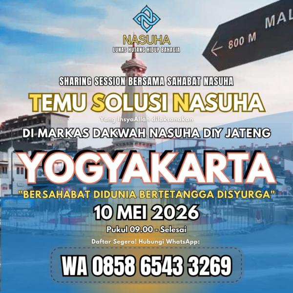 Temu Solusi Nasuha (TSN) Yogyakarta, Ahad 10 Mei 2026