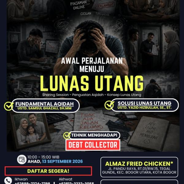 Temu Solusi Nasuha (TSN) Depok, Ahad 13 September 2026